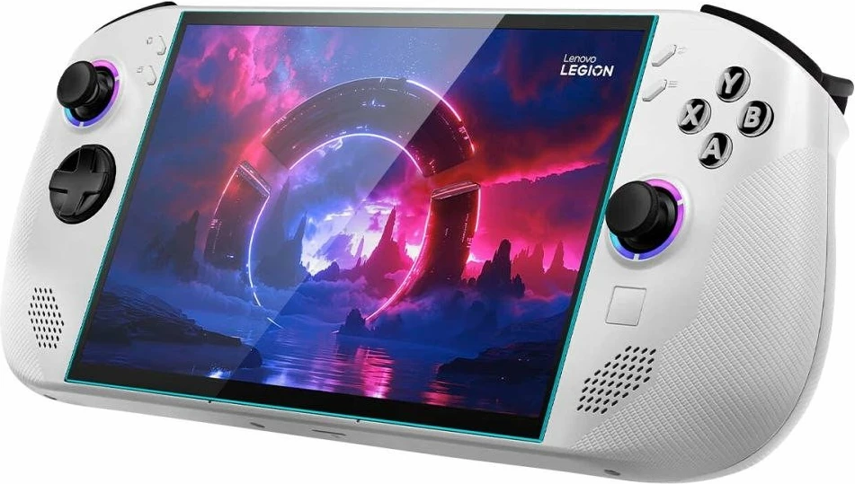 Xham i temperuar Spigen Glas.TR Slim për Lenovo Legion Go S, 9H, 0.2mm, 2 copë, transparent