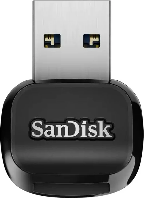 Lexues kartelash Sandisk QuickFlow microSD USB, i zi