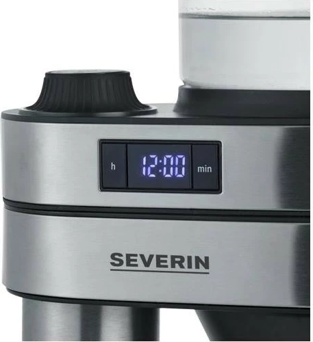 Aparat kafeje Severin KA 5762, 1.25L, argjendtë