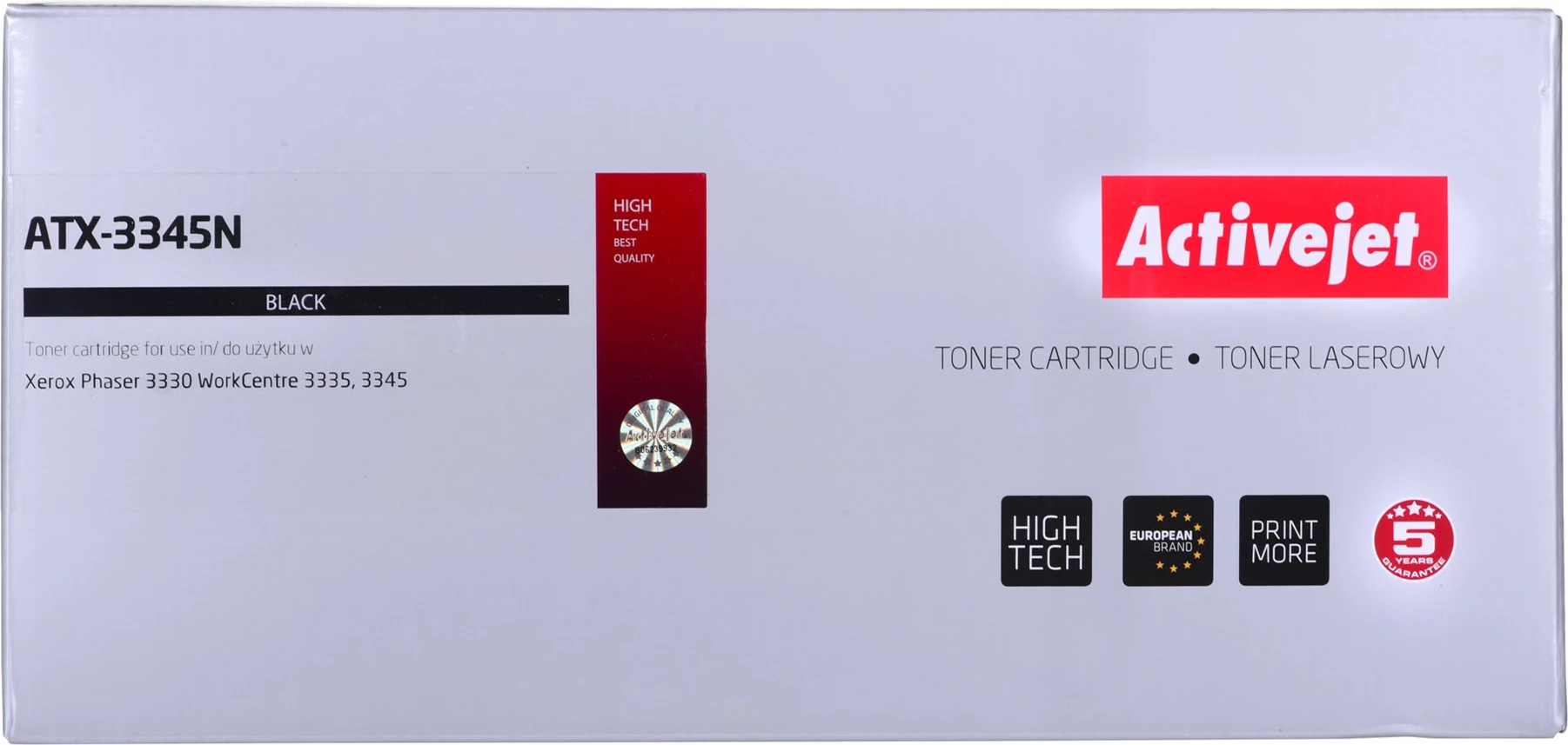 Toneri Activejet ATX-3345N, për XEROX 106R03773, i zi