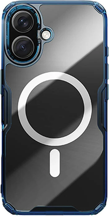 Mbështjellës Nillkin Nature TPU Pro Magnetic për iPhone 16, blu