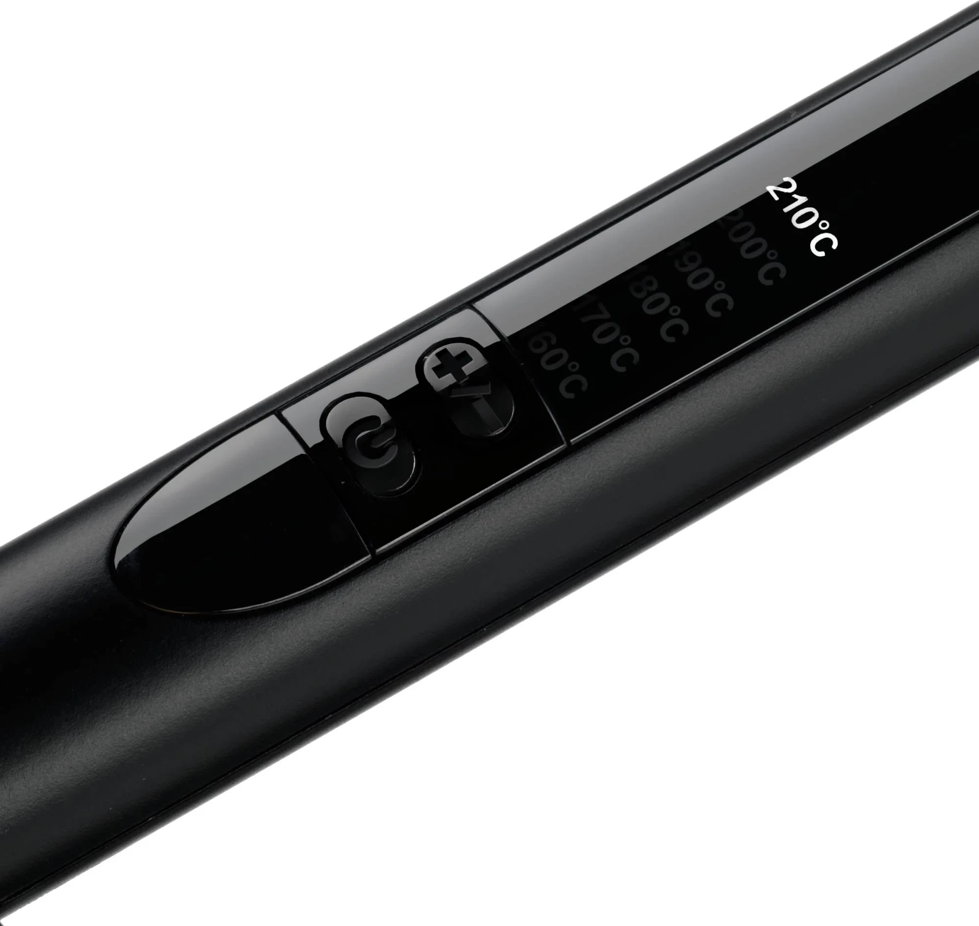 Figaro për flokë BaByliss C456E 28mm, nano quartz-ceramic, 160-210°C, ekran LED, auto-off 60min, me tapet dhe dorezë, Bronze Shimmer