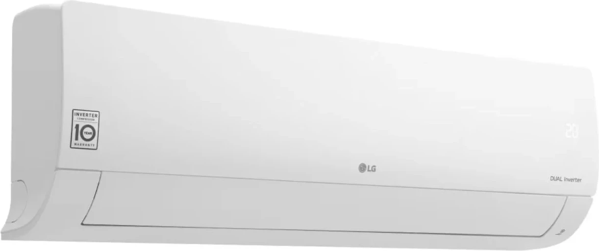 Kondicioner inverter LG DualCool Standard S18EQ.NSK / S18EQ.UL2 5.5 kW, set njësi murale + të jashtme, i bardhë