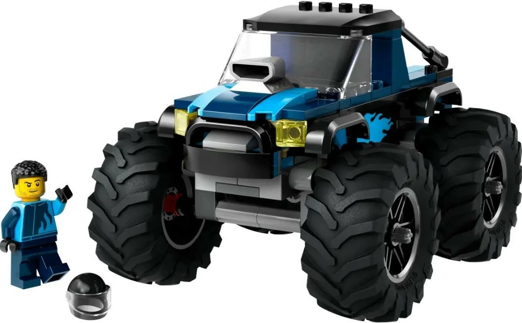 Set LEGO City Monster Truck 60402, 148 pjesë, Blu