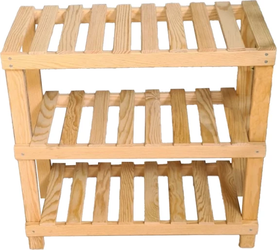 Raft këpucësh Tarrot 6 palë natyrale-gri 70x28x42cm