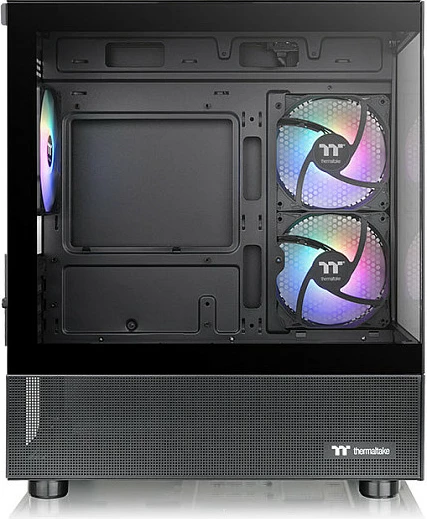Kasë Thermaltake View 170 TG ARGB, Micro Tower, micro ATX/Mini-ITX, xham i temperuar, e zezë