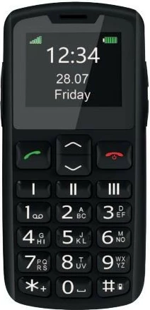 Celular Beafon SL230 LTE, Single SIM, 4.57 cm, 800 mAh, Ngjyrë e zezë