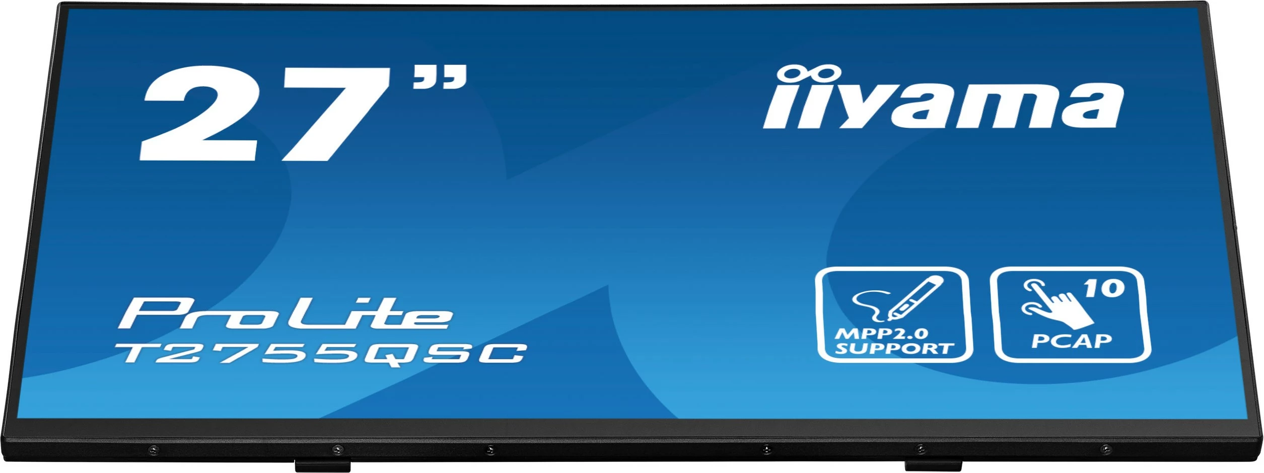 Monitor iiyama ProLite T2755QSC-B1, 27", 2560 x 1440, LCD, e zezë