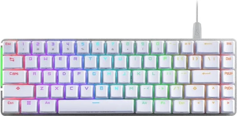 Tastierë mekanike Asus ROG Falchion Ace, e bardhë 