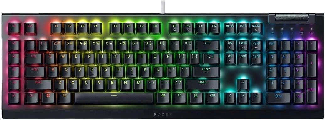 Tastierë Razer BlackWidow V4 X, me ndriçim RGB dhe kyçe Green
