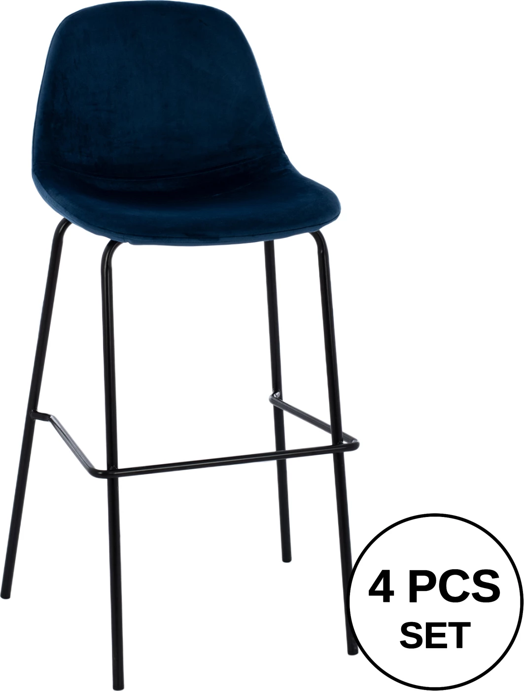 Set karrige për bar FH8579.18, 56,5x47x106 cm, 4 copë