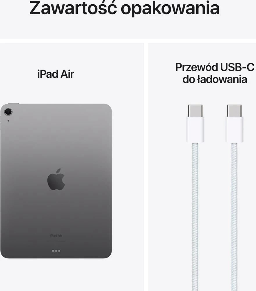 iPad Air Apple M 128 GB 11" 8 GB Wi-Fi 6E Gri