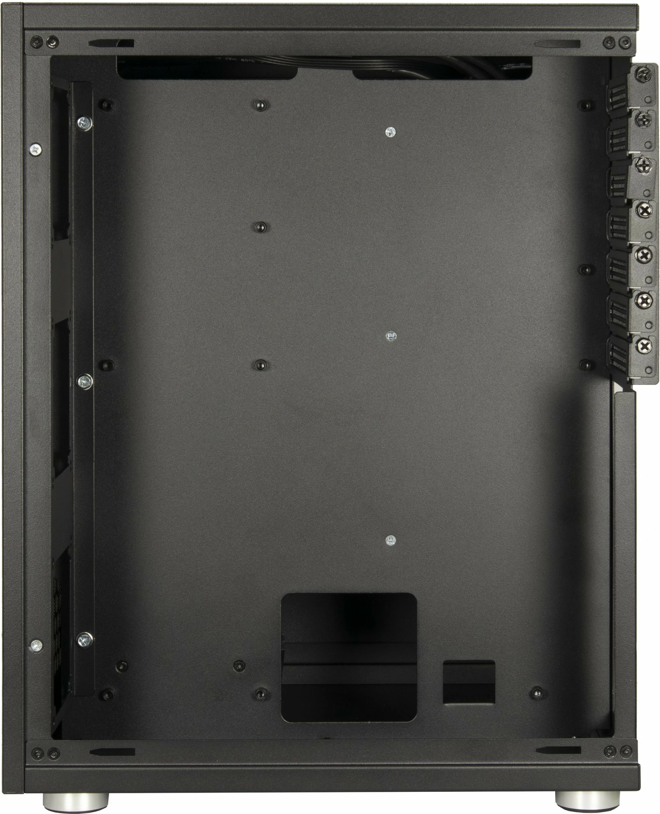 Kasë Inter-Tech NAS-8, 8 vende, PCI Express, Hot-swap, e zezë