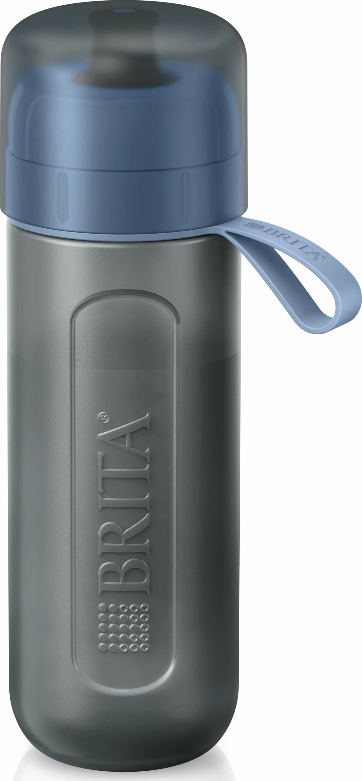Shishe filtruese uji Brita Active 600 ml, blu pastel, set 2x filtër MicroDisc