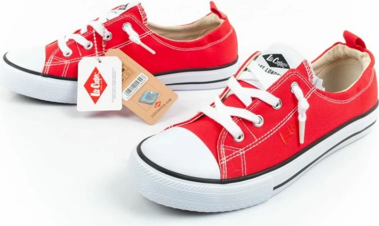 Këpucë për femra Lee Cooper, të kuqe