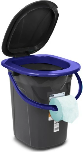 Tualet portativ GreenBlue GB320BB, i zi/blu