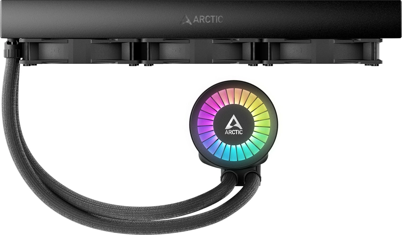Ftohës uji ARCTIC Liquid Freezer III 360 A-RGB, 12 cm, 48.82 cfm, i zi