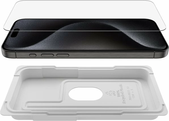 Xham mbrojtës Belkin ScreenForce Ultra Glass për iPhone 15 Pro Max, transparent, 1 copë