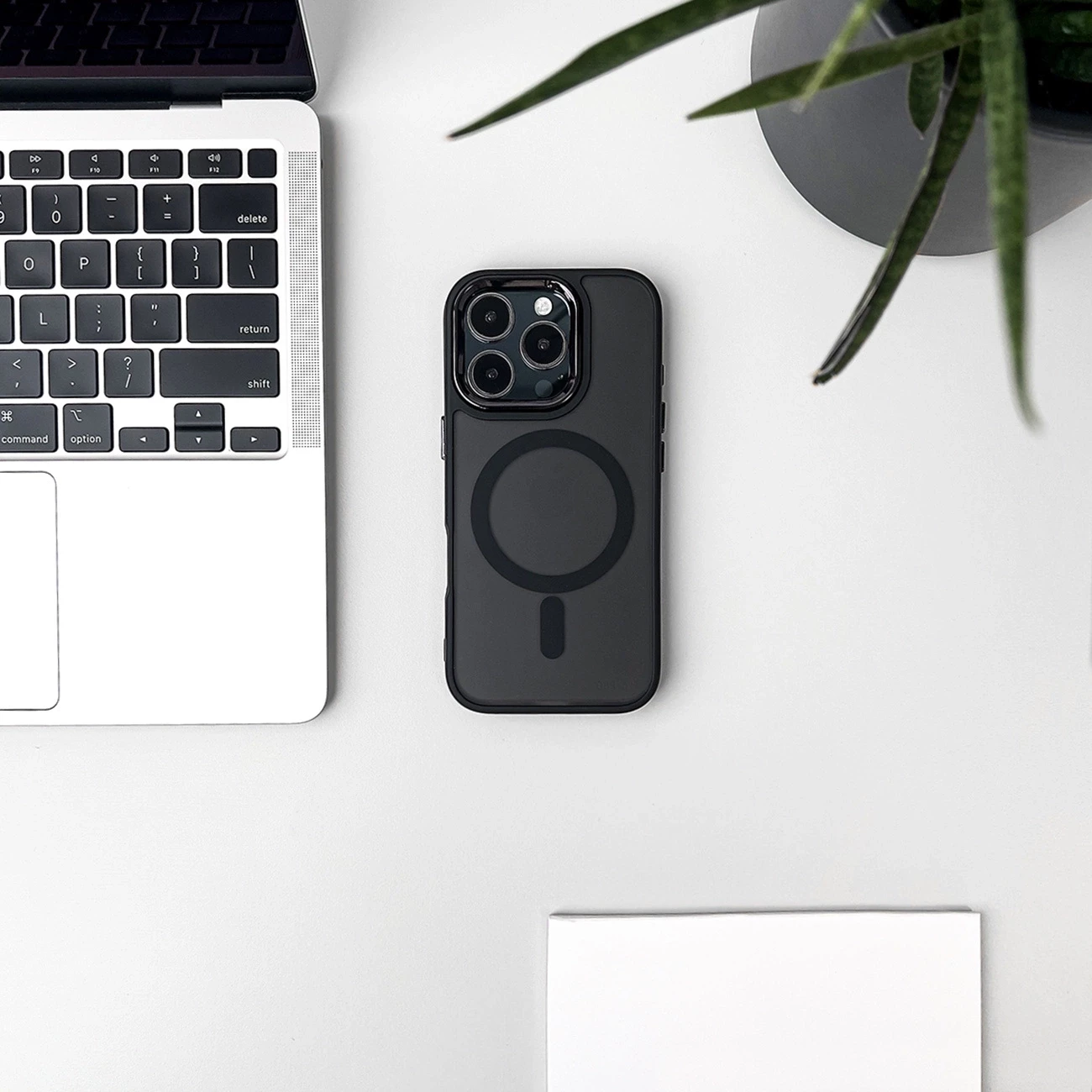 Mbështjellës Hurtel Fashion Case me MagSafe për Samsung Galaxy A36 5G, i zi