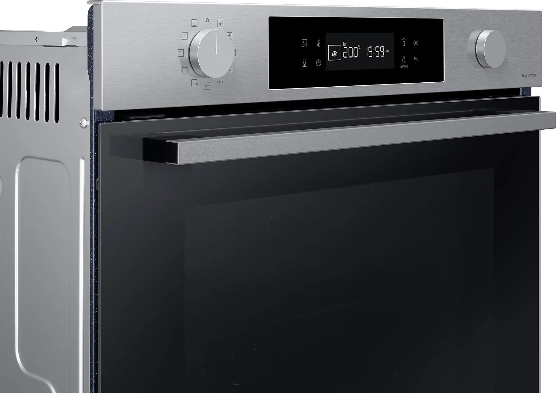 Furrë inkaso Samsung NV7B41207AS BESPOKE 76L A+ Wi‑Fi pastrim katalitik, inox