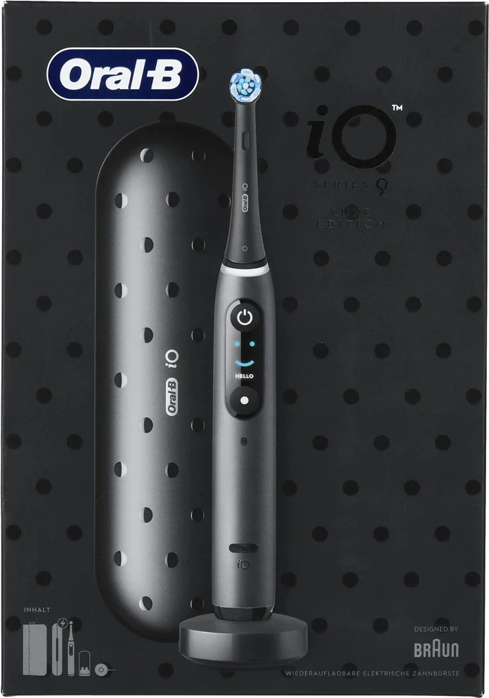 Furçë dhëmbësh Braun Oral-B iO Series 9 Luxe Edition, Black Onyx