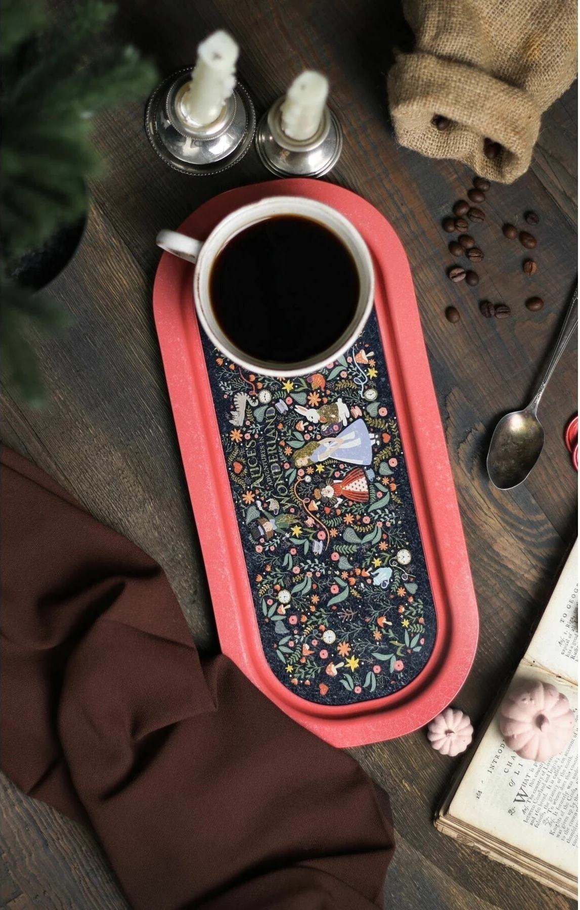 Tabaka dekorative Hermia Concept, shumëngjyrëshe, EE1689A, 16x35cm