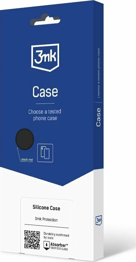 Mbështjellës silikoni 3MK Silicone Case për Samsung Galaxy A24 4G, i zi