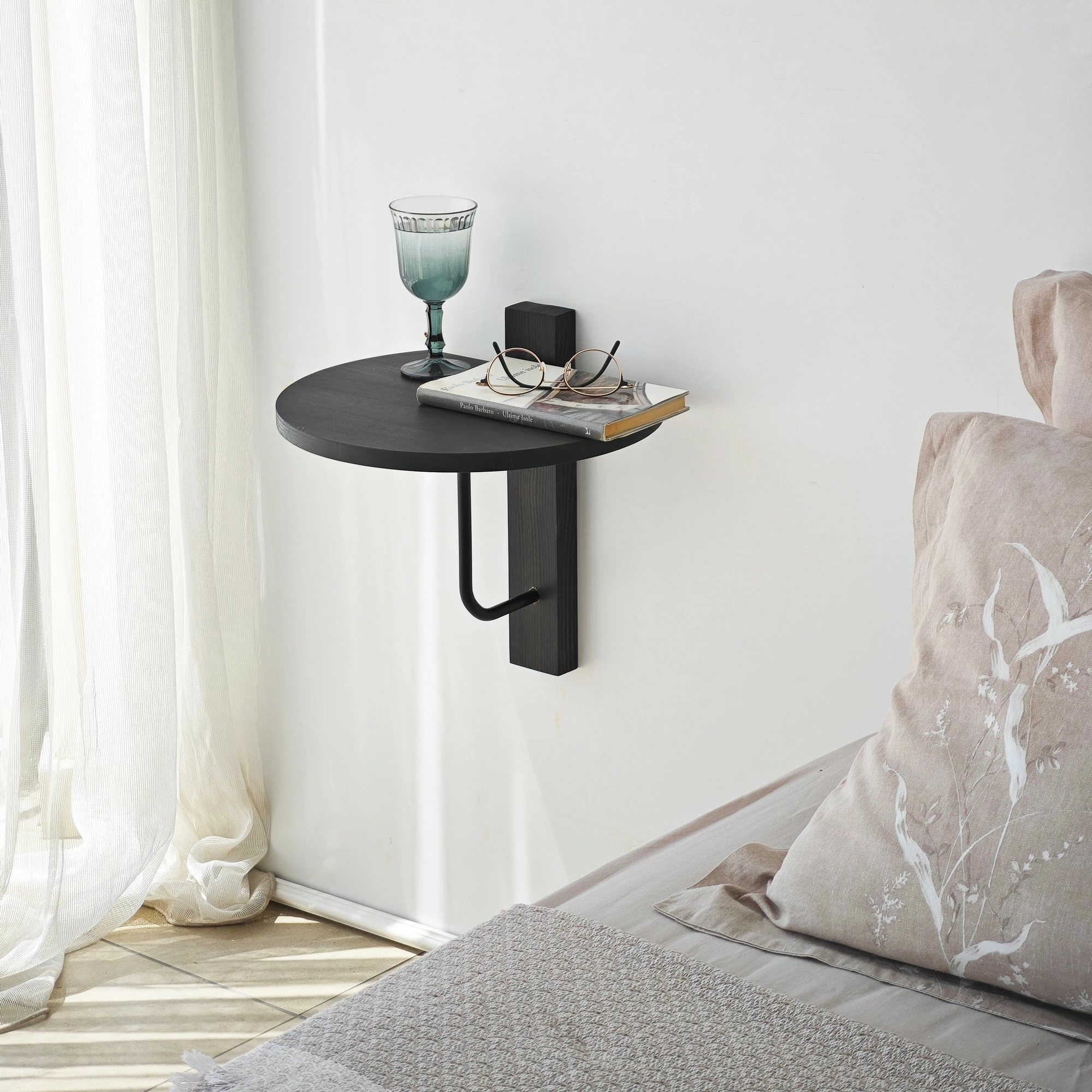 Raft muri Skye Decor, anthracite, i zi