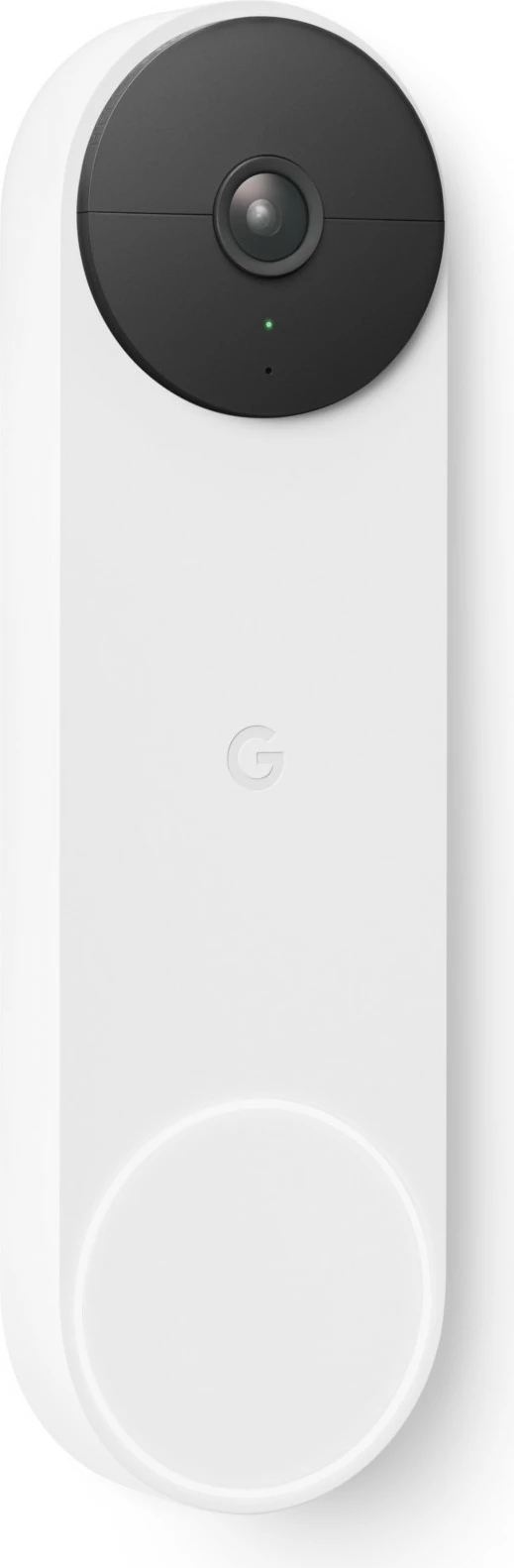 Zile dere me kamerë Google Nest Video Doorbell, wireless, bateri 6000mAh, e bardhë