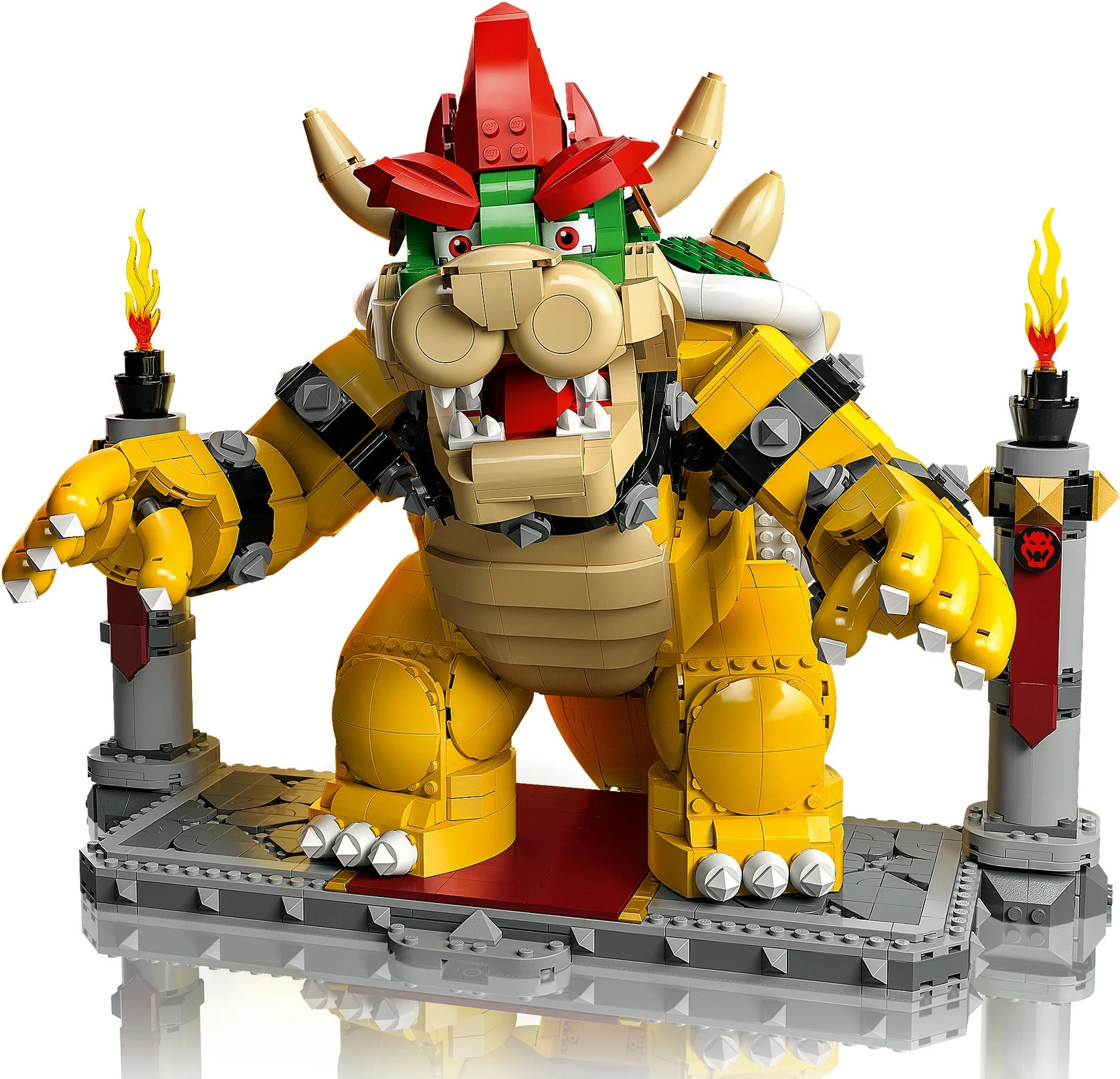 Set ndërtimi LEGO Super Mario The Mighty Bowser, 2807 copë, plastikë, shumëngjyrësh