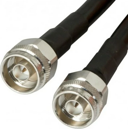 Kabëll ALLNET ALL-CAB-NM-NM7-RG8, 7 m, N-type, N-type, Zi, Argjendtë