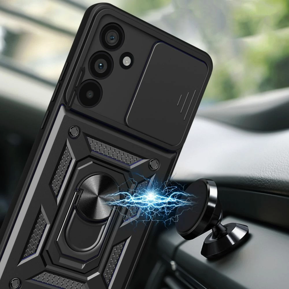 Mbështjellës Tech-Protect CamShield Pro për Samsung Galaxy A56 5G, i zi