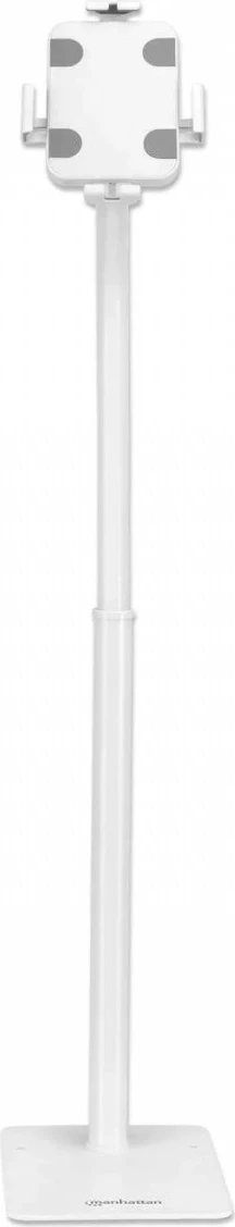 Mbajtëse dyshemeje për tabletë Techly 406345, për 7.9-11", e bardhë, me kyç sigurie