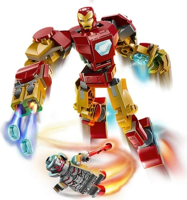 Set LEGO Marvel 76307 Iron Man Mech vs. Ultron