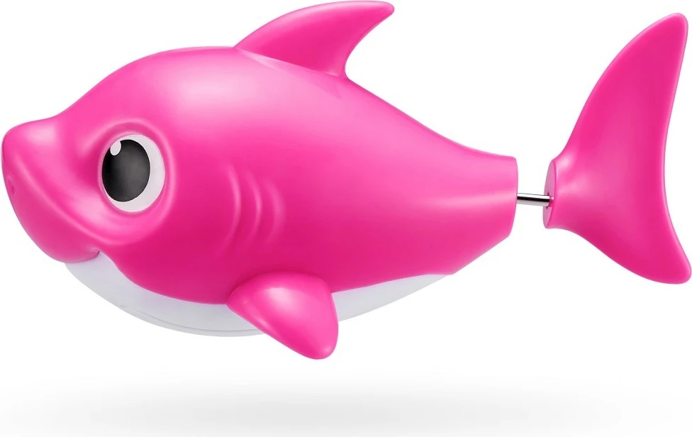 Lodër peshkaqen Robo Alive Junior ZURU Baby Shark, plastikë, me bateri, ngjyra të përziera