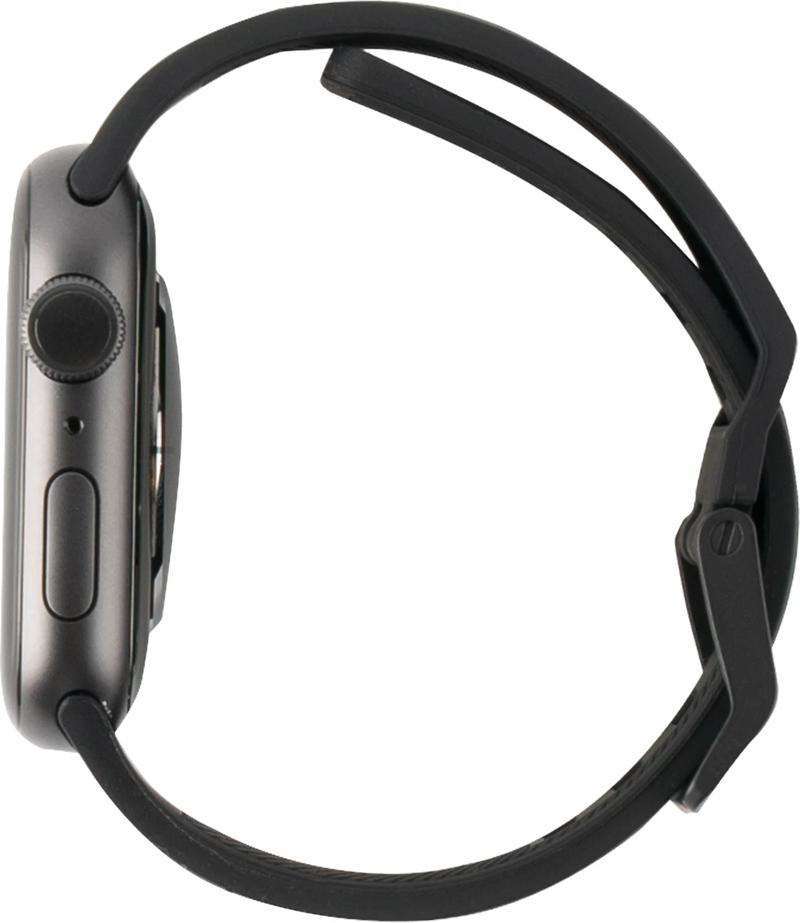 Rrip UAG Scout për Apple Watch 1/2/3 (42mm), 4/5/6 (44mm), i zi