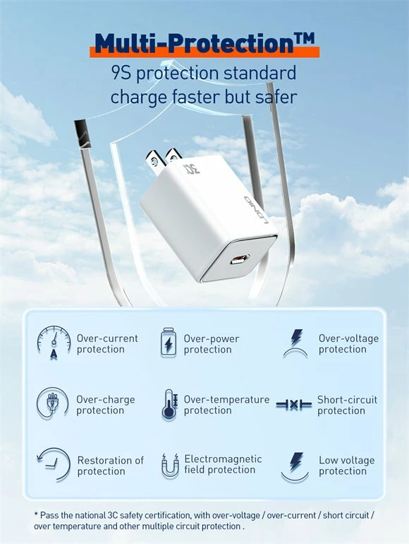 Karikues LDNIO A1508C 30W USB-C PD (5V/3A) i bardhë