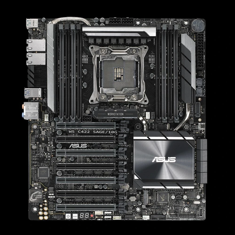 Pllakë amë ASUS WS C422 SAGE/10G, Intel® C422 LGA 2066 (Socket R4)
