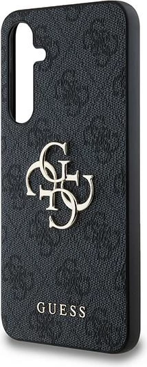 Mbështjellës Guess 4G Big Metal Logo për Samsung Galaxy A35, i zi