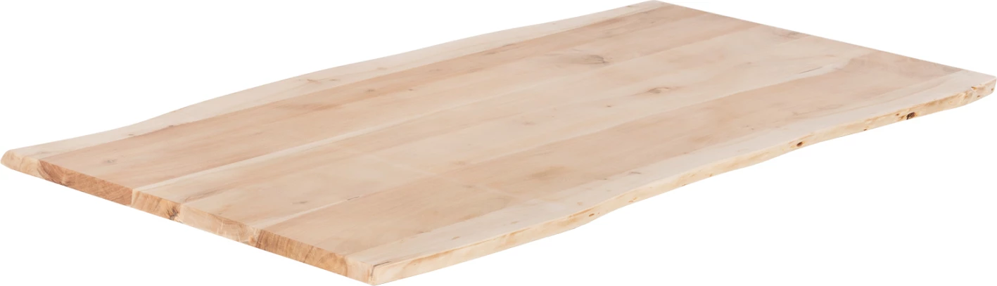 Sipërfaqe Tavoline nga druri i akacies, ngjyrë natyrale, FH8505.21, 160x90x4 cm