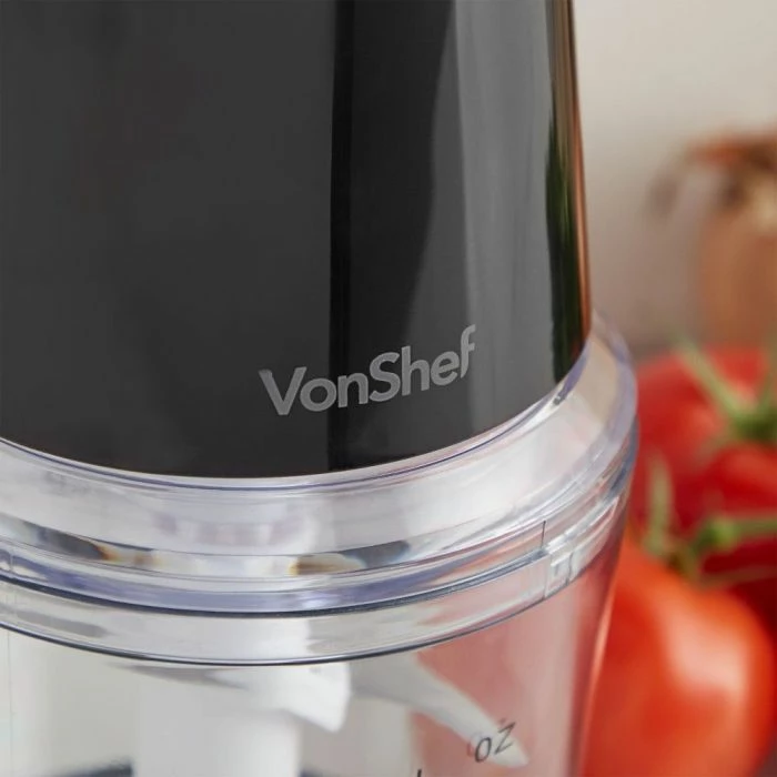 Grirëse mini VonShef 2000086 400W 500 ml, e zezë