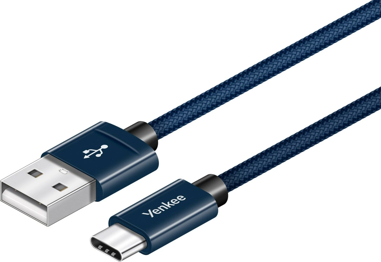 Kabllo USB A 2.0 në USB Type C Yenkee YCU 301BE, 1m, Blu e errët