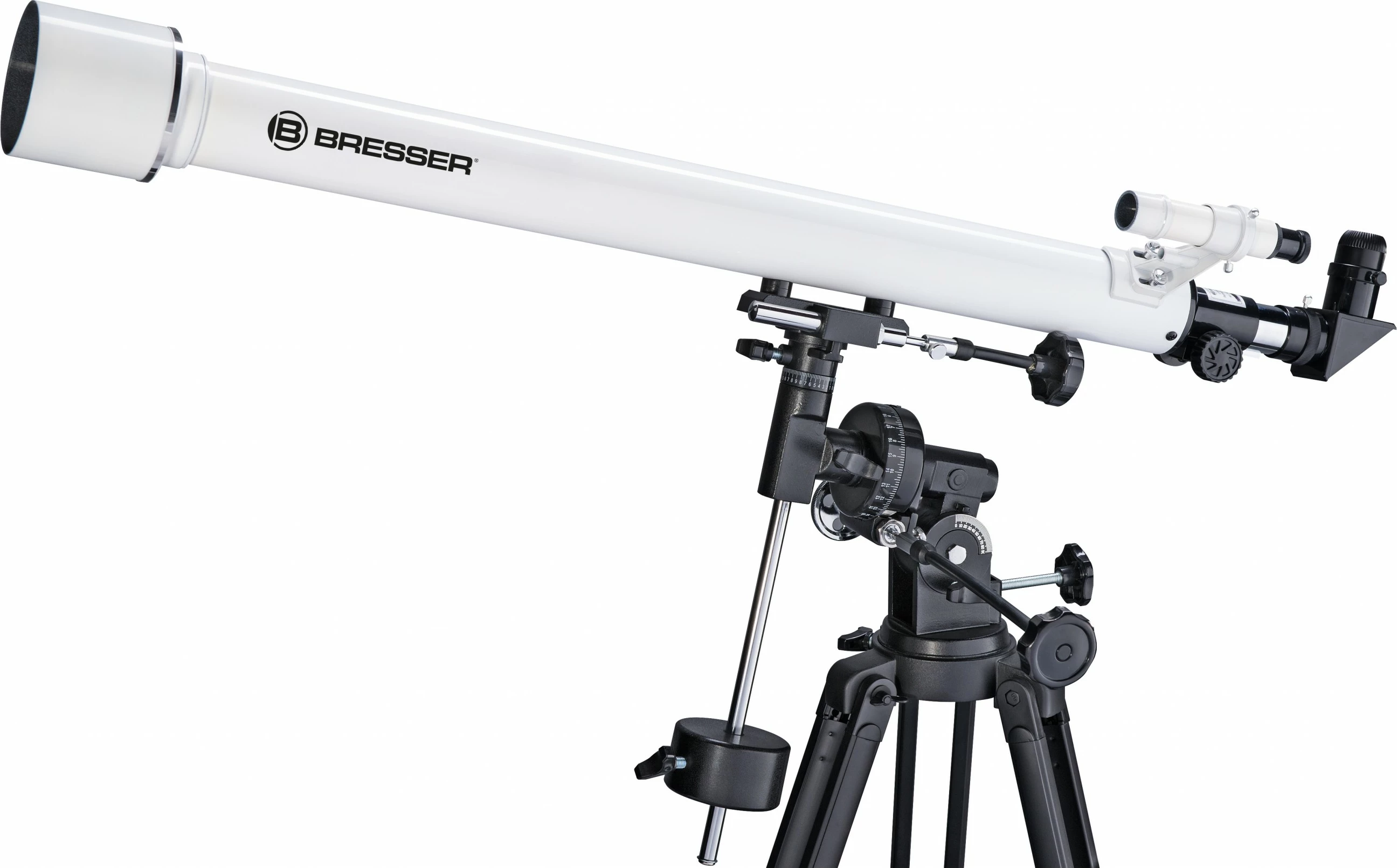 Teleskop Bresser Classic 60/900 EQ, bardhë