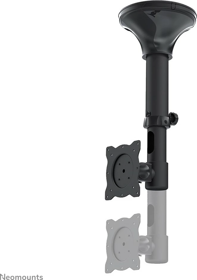 Mbajtës tavani për ekran Newstar FPMA-C025BLACK deri 30 inç, i zi