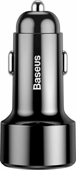 Karikues për veturë Baseus BS-C20C 45W 6A 1x USB-A 1x USB-C, i zi