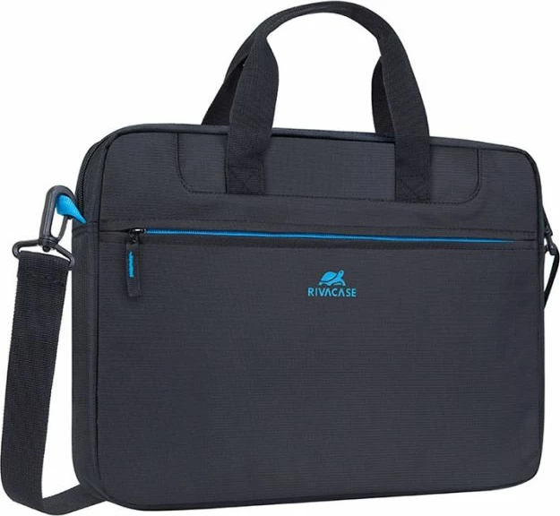 çantë laptopi RIVACASE 8027, për 14\", poliester, e zezë