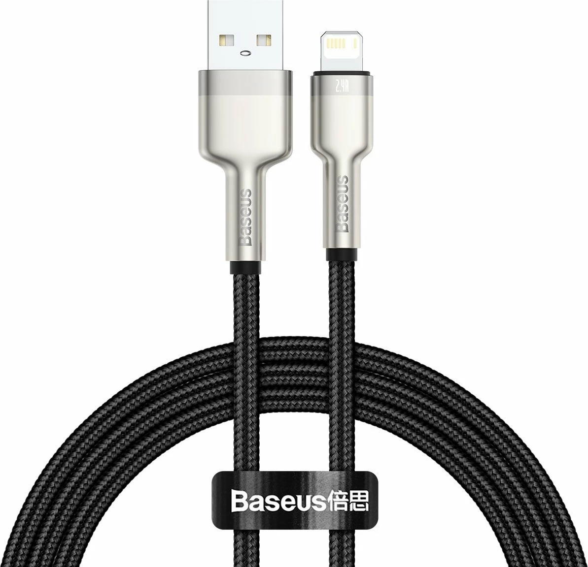 Kabllo USB në Lightning Baseus Cafule CALJK-A01, 1m, e zezë