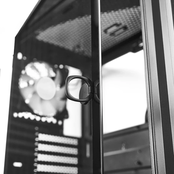 Kasë CHIEFTEC HUNTER 2 GS-02B-OP Midi Tower ATX, A-RGB, USB Type-C, e zezë