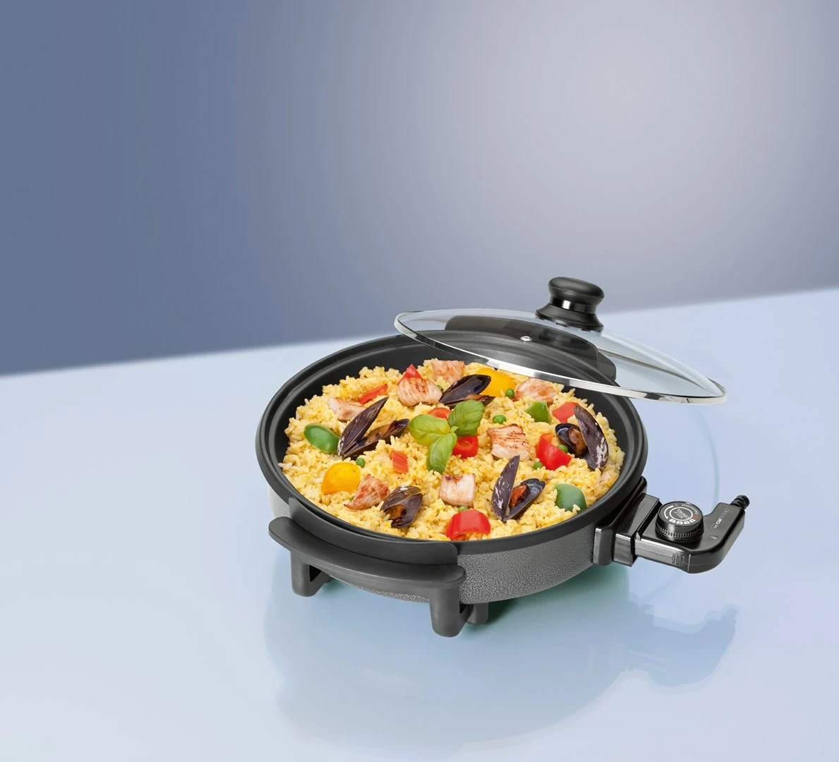 Tigan rrethor Clatronic, ngjyrë antracit