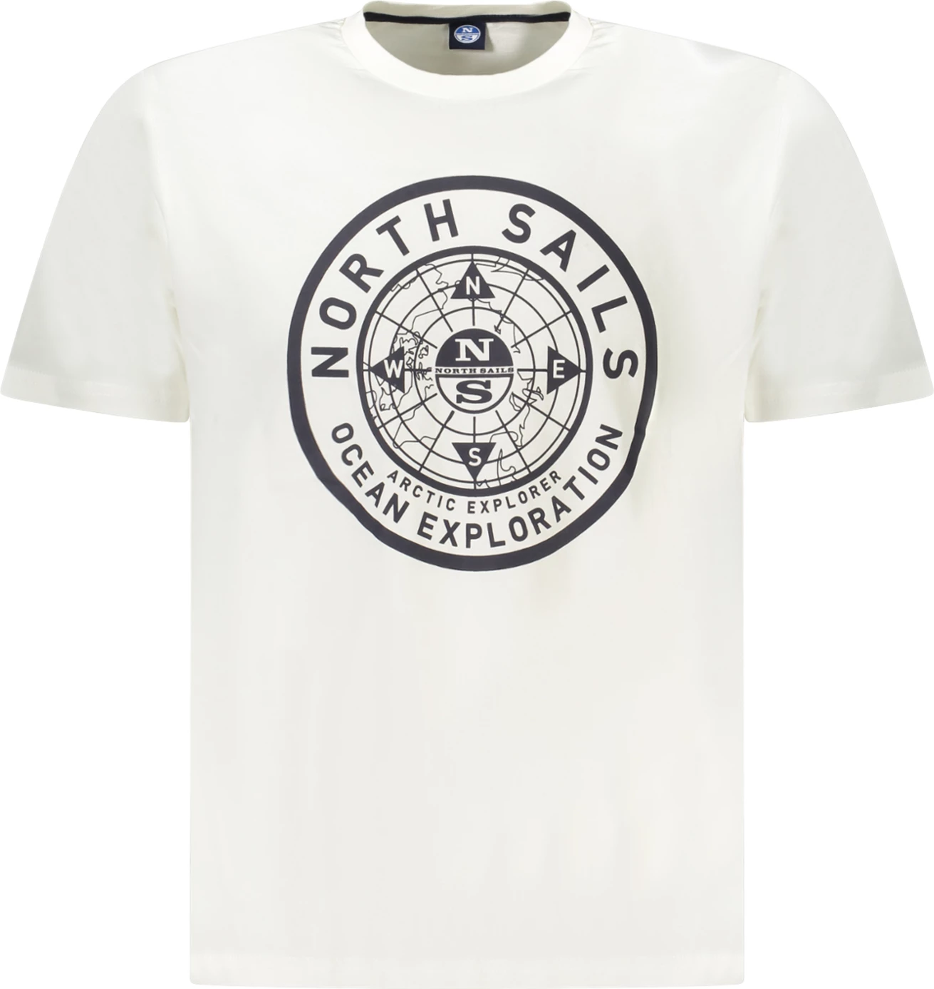 Maicë për meshkuj NORTH SAILS, të bardhë